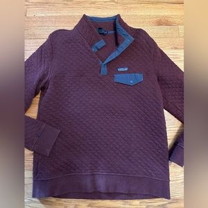 Womens Patagonia quilted pullover